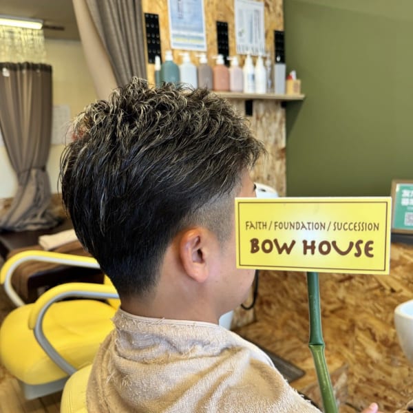 BOW HOUSE×ツーブロック|BOWHOUSE
