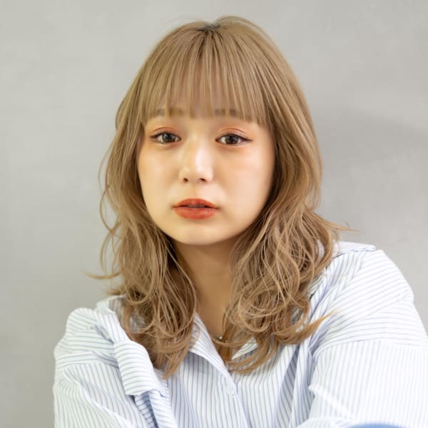 大人可愛い20代30代/髪質改善/ブリーチ/レイヤーカット|plum ginza 銀座店 【プラム】