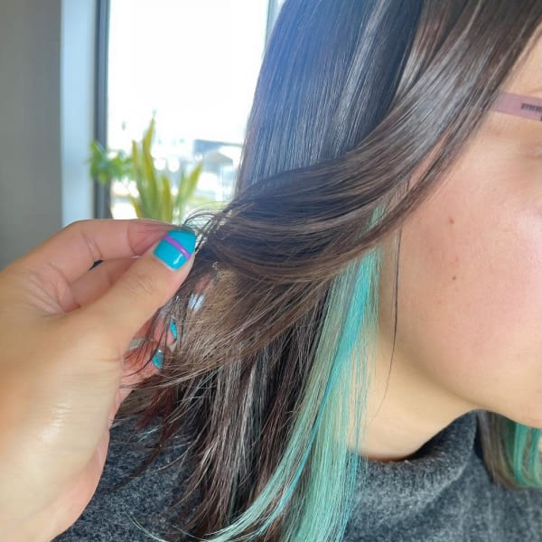 イヤリングカラー ミントグリーン