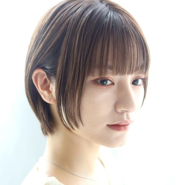 10代/20代/30代/大人かわいい丸みショートヘア♪