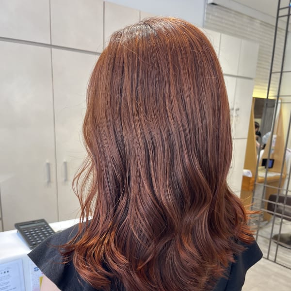 オレンジブラウン◎平谷英実