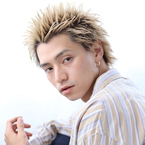 10代20代30代爽やか好感度清潔感スパイキーショート