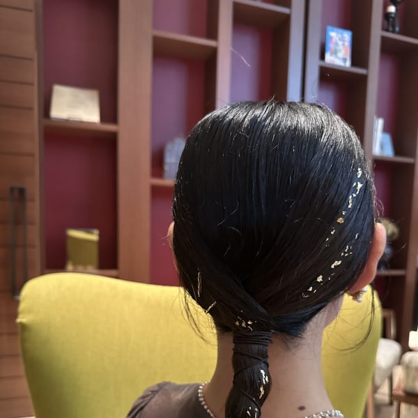 ローポニーアレンジ