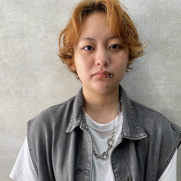 オレンジパーマ