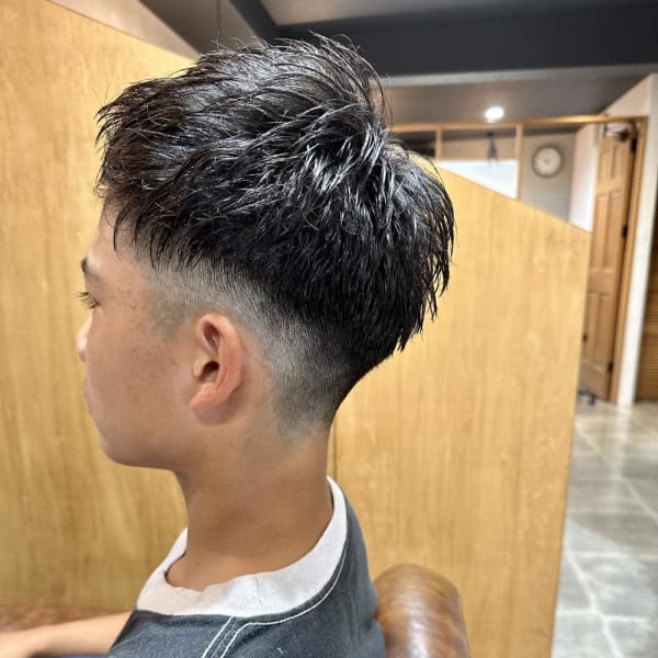 メンズカット　キッズカット　ツーブロック