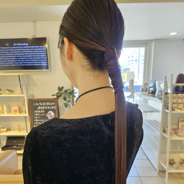 ポニーアレンジ