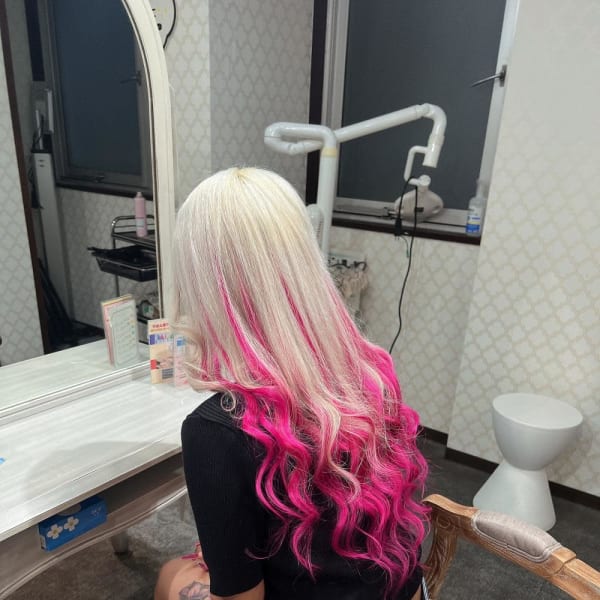 ピンクグラデーションスタイル