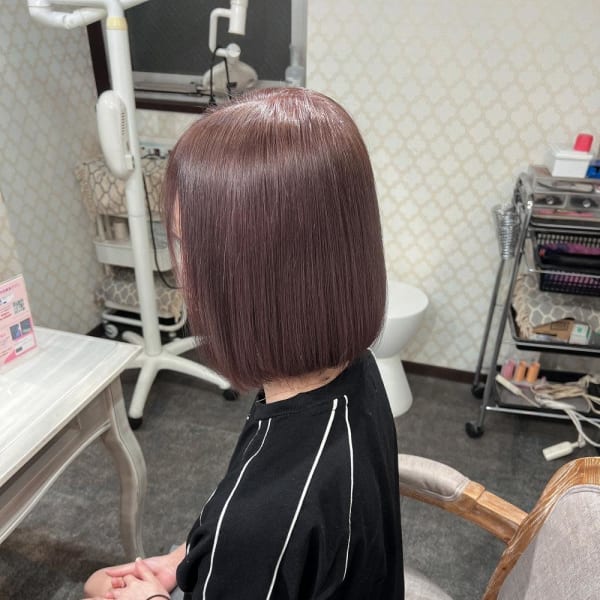 ピンクベージュスタイル