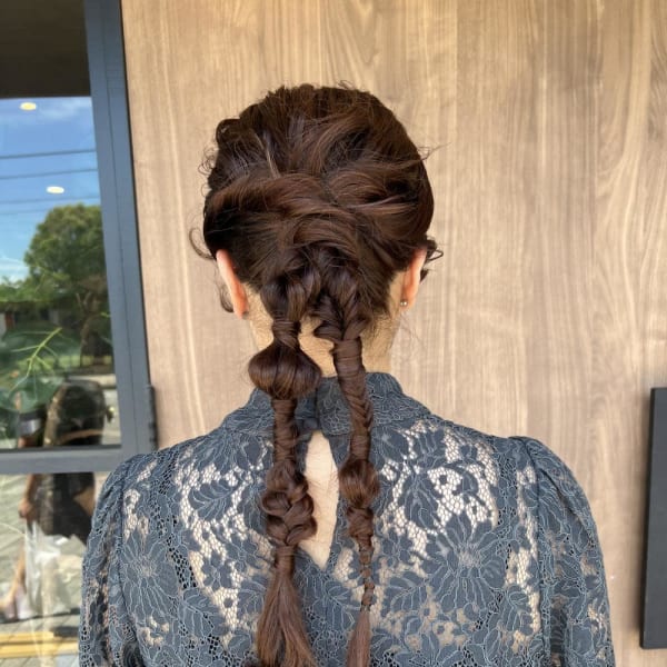 ツインポニーアレンジ