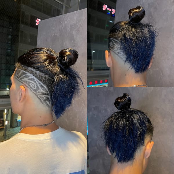 マンバンヘア×デザインフェード