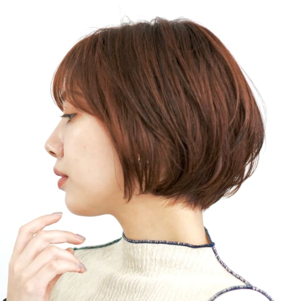 大人丸みショート