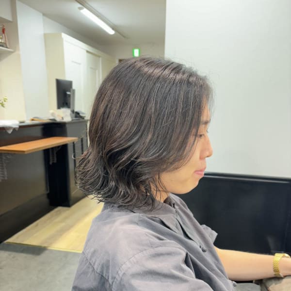 メンズボブ/メンズパーマ/メンズカット/カルマパーマ/元町