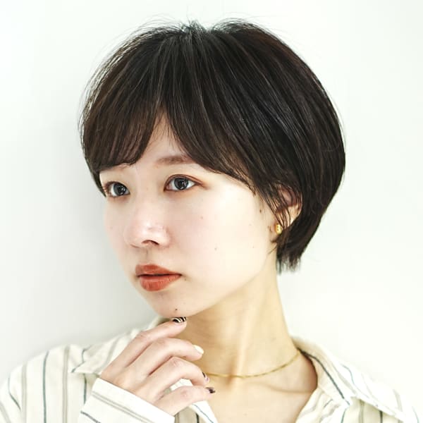 大人丸みショート