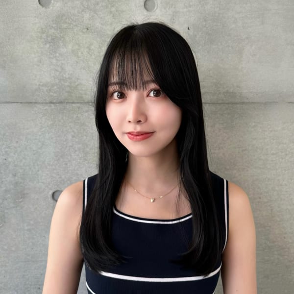 暗髪グレージュ◯ワンカールレイヤー|SORA 表参道