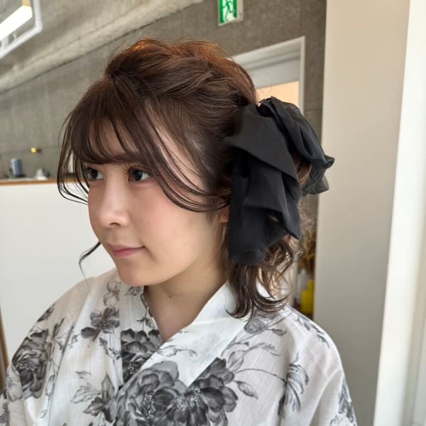 Merci ヘアセット ヘアアレンジ