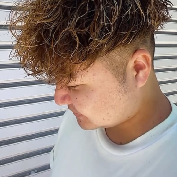 【外国人風】スペインカール×ハイライト|RISE 新小岩店