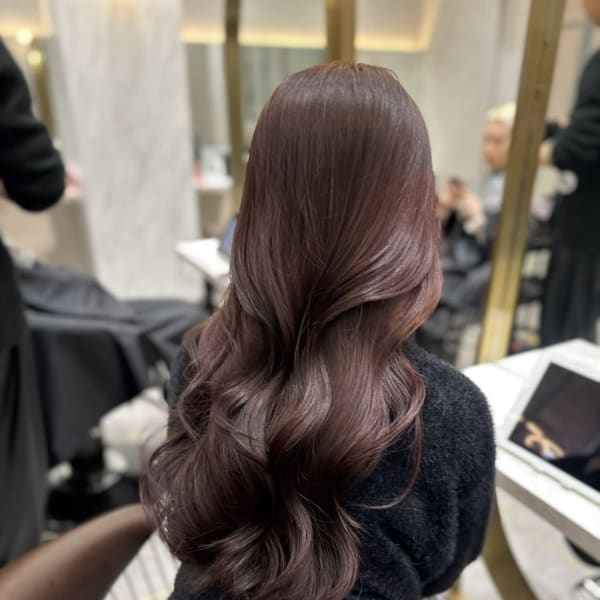 ブリーチなしダブルカラー/ブラウンカラー