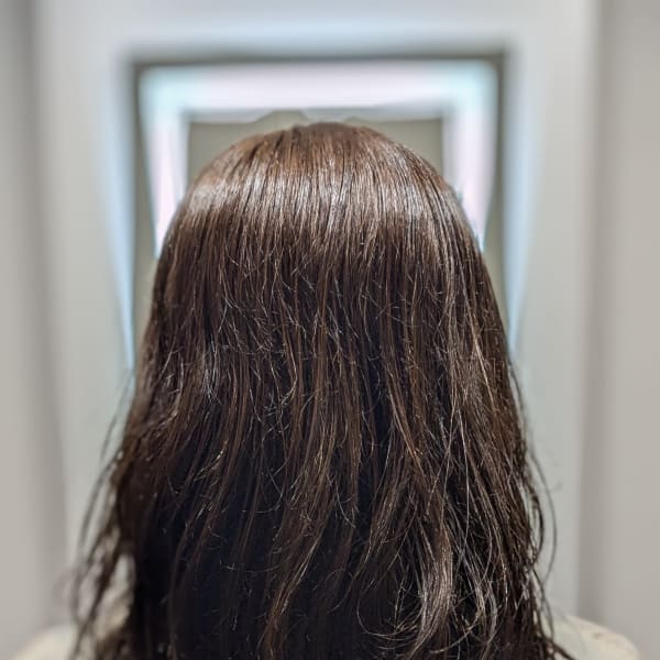 ロング向けゆるふわデジタルパーマ