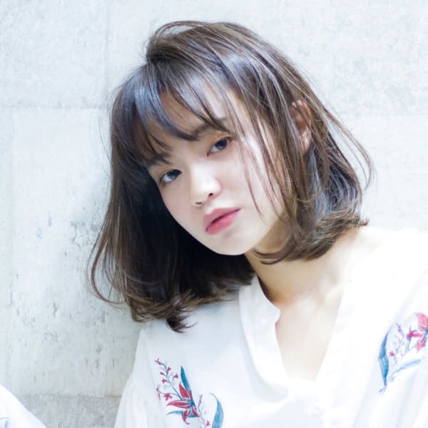 ブランジュ 大人かわいい 大人ボブ 前髪