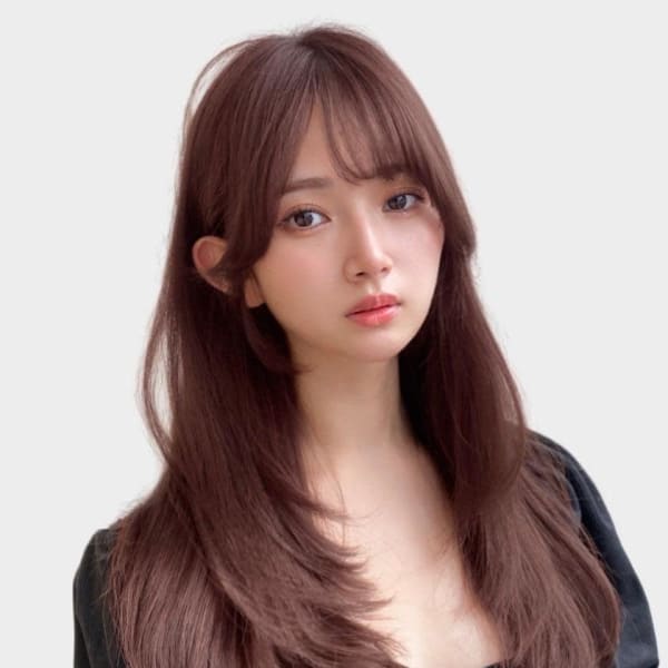 ツヤ髪/透明感カラー/ザクザクレイヤー/似合わせカット