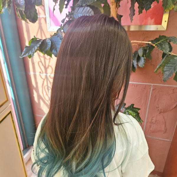 グラデーションカラー×みずいろ