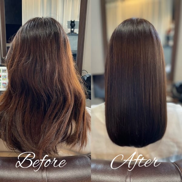 【福岡市東区多の津】大人女性の為の美髪セミロング☆