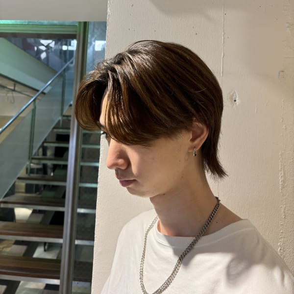 センターパートウルフ|cheri