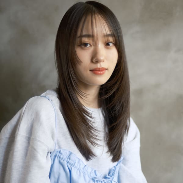 ロングニュアンレイヤーカット