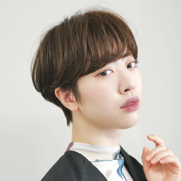 大人マッシュショート