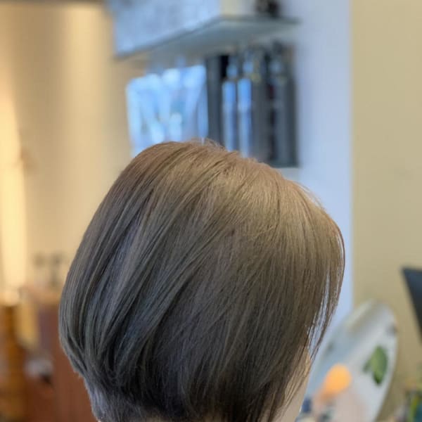 白髪ぼかしフルブリーチ