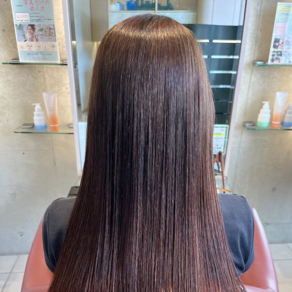 髪質改善ストレート