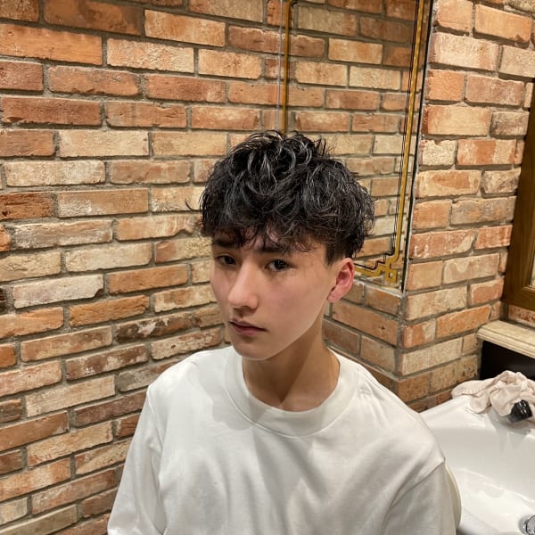 マッシュパーマ