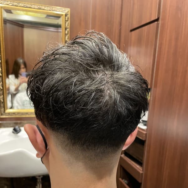 フェードパーマ