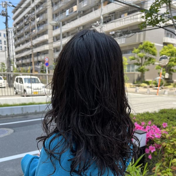 夏パーマ先取りスタイル