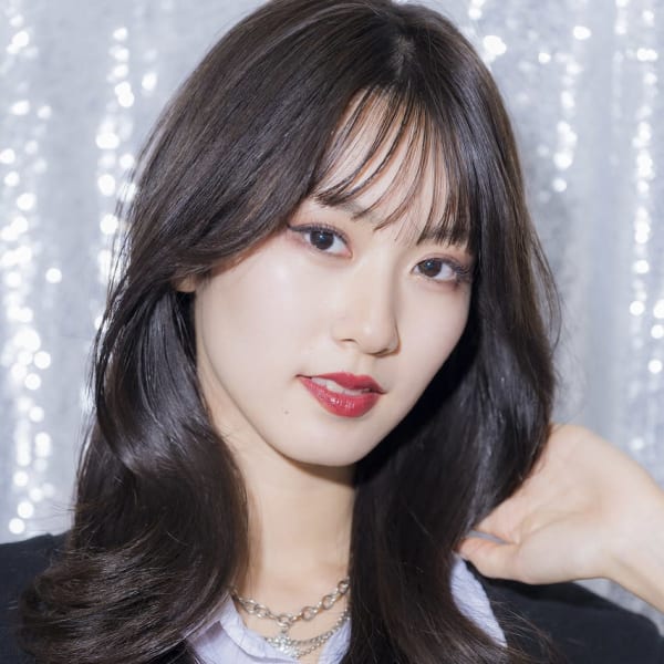 韓国っぽ暗髪レイヤー　【錦糸町北口】|prize 錦糸町店