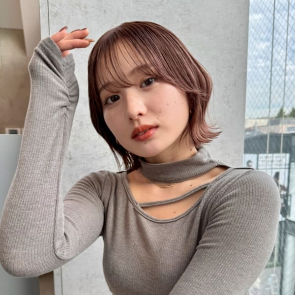 Lond one 三宮元町【ロンドワン】×ショート|Lond one 縮毛矯正/髪質改善/ダブルカラー/レイヤーカット/ボブ 神戸三宮【ロンドワン】