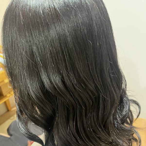 ブルーラベンダーカラー|半個室型美容室 Sourire 雑餉隈店