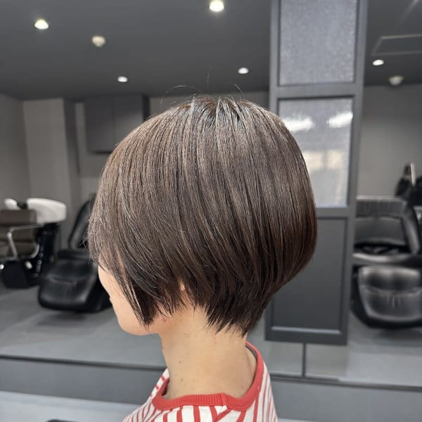 ショートヘア くびれショート ハンサムショート