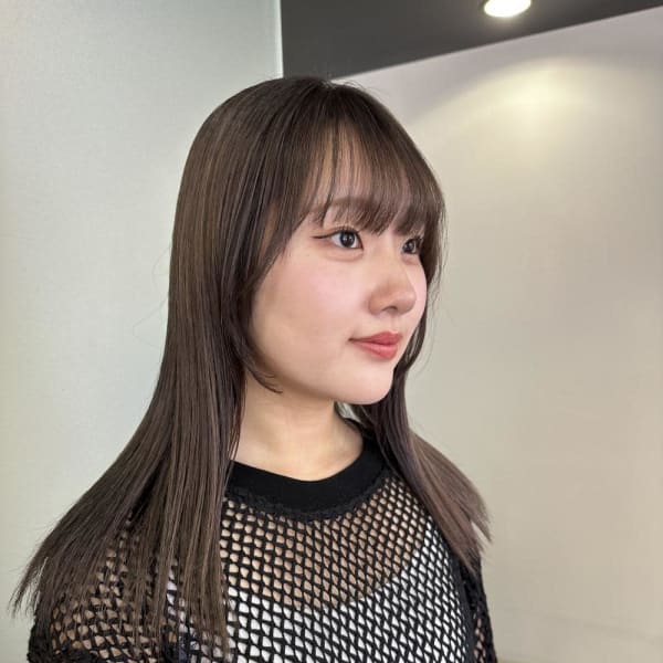 [aika]  透け感たっぷりショコラグレージュ♪