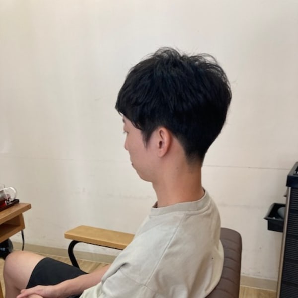 お客様髪質改善データ1368(メンズマッシュ)