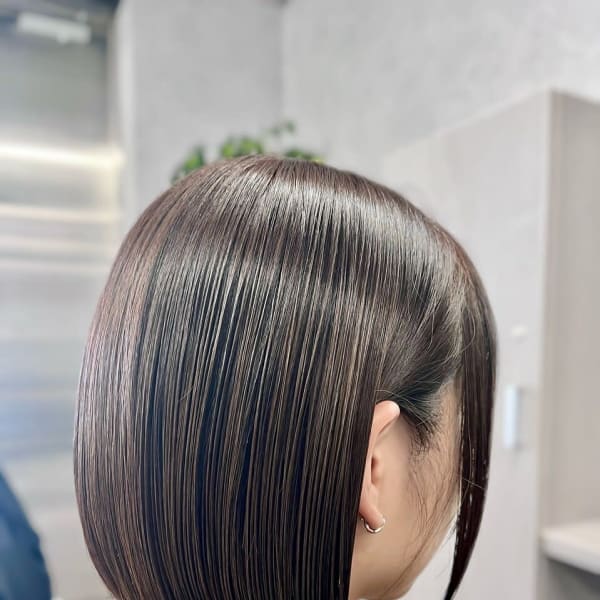 タッセルボブ×オレンジブラウン