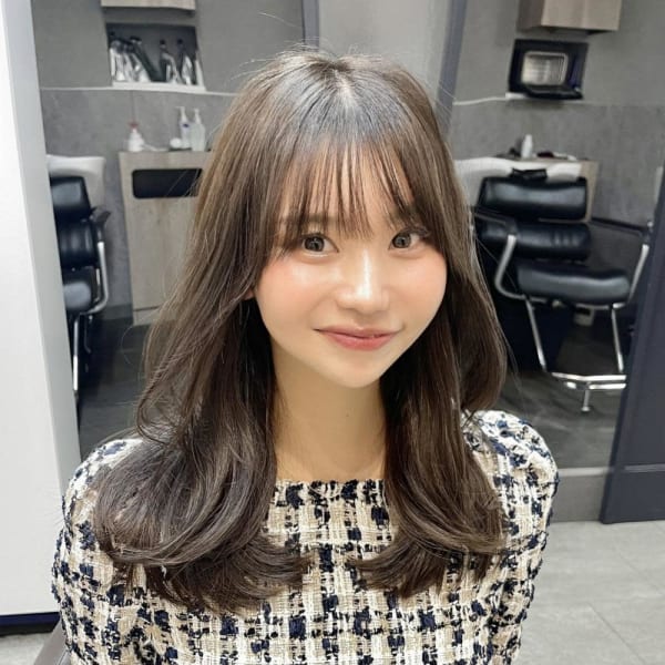 韓国ヘア　レイヤーカット【犬塚優介】|neaf