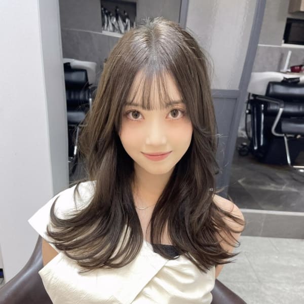 韓国ヘア　レイヤーカット【犬塚優介】|neaf