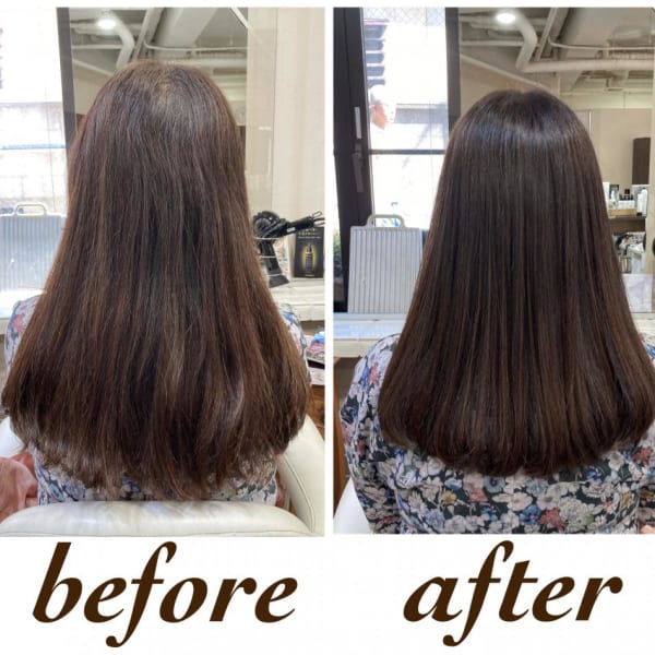 【美髪整形】異次元の最新髪質改善☆シルク酸性ストレート