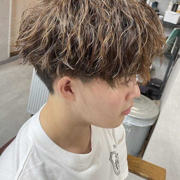 ツイストスパイラルパーマ|押上 美容室 cluster