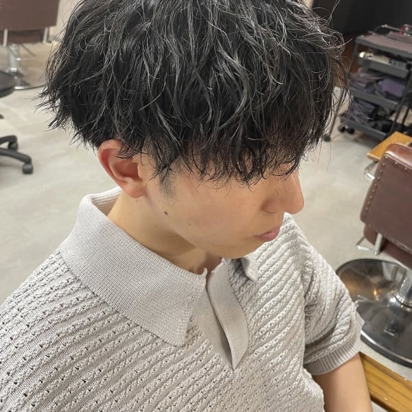 ソフトツイストパーマ|押上 美容室 cluster