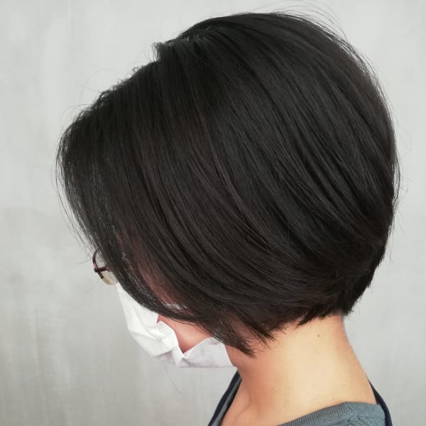 【avli】ナチュラルな丸みが人気なショートボブ　　船橋/船|avli