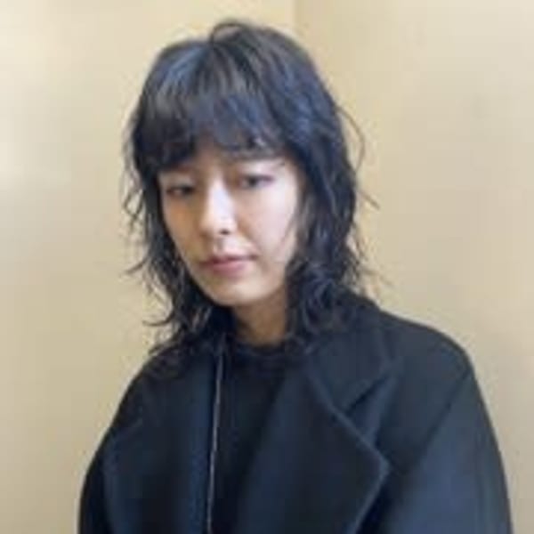 ミディアムウルフパーマ