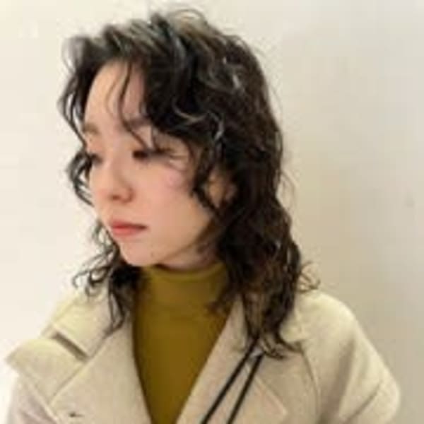 【hard wave】ミディアムレイヤー_ウェーブパーマ