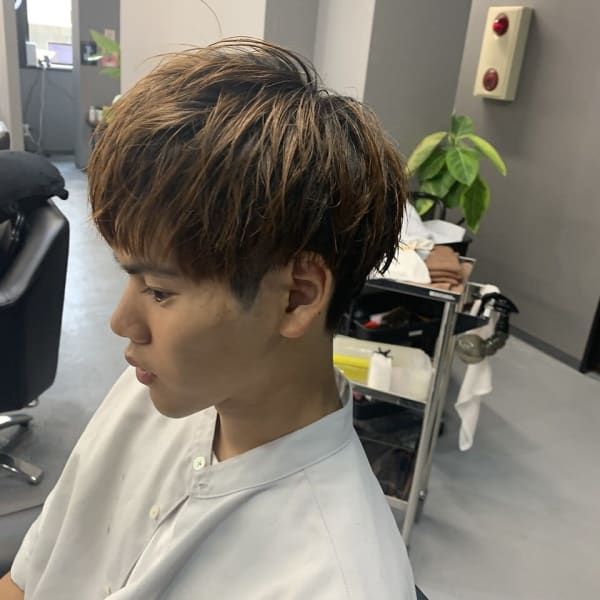 刈り上げマッシュ
